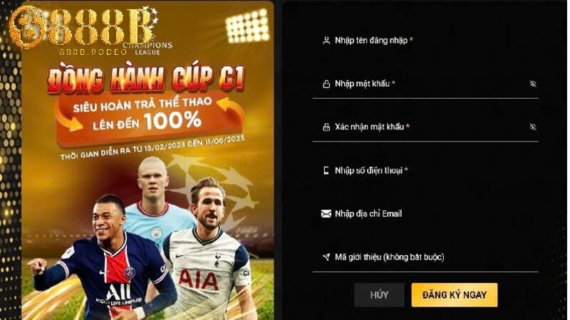 Hướng dẫn chi tiết cách thức vào 888b đăng nhập