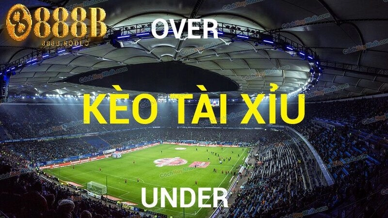 Kèo Tài Xỉu 888b là loại kèo cược dựa trên tổng số bàn thắng trong trận đấu.