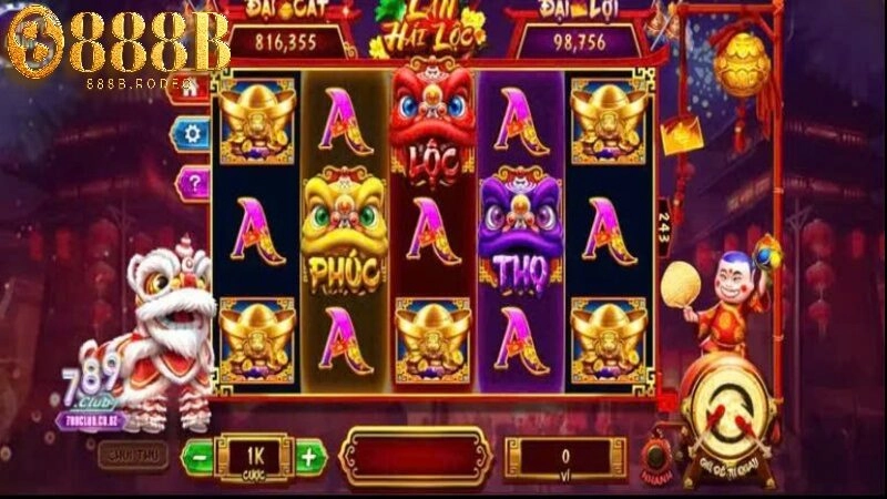 Hướng dẫn cách chơi game lân hái lộc