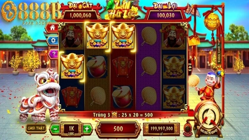 Một số những ưu điểm về tựa game lân hái lộc