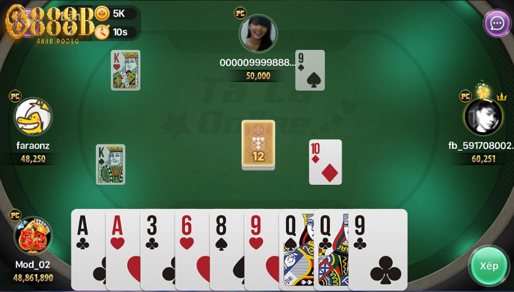 Luật chơi game bài Phỏm